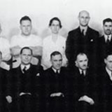 Virginia Apgar with members of the department of anesthesia at University of Wisconsin Medical School, the first anesthesia residency program in the country, 1937