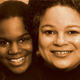 JudyAnn Bigby with her daughter, Naima