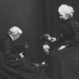 Elizabeth Blackwell and her adopted daughter Kitty, ca. 1905