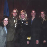 Susan J. Blumenthal with former interns, training next generation of women doctors and leaders in public health