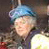 Susan Briggs at Ground Zero, September 2001