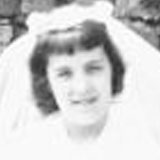 Rita Charon at her first communion in Providence, RI, 1955