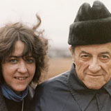Rita Charon with her father, Dr. George Charon, 1983