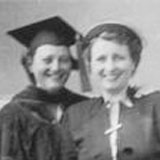 Lissy Jarvik with her mother, ca. 1954