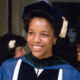 Joan Y. Reede at her graduation from Mount Sinai School of Medicine, 1980