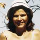 Helen Rodriguez-Trias hiking. This was her favorite picture which she kept on her office, ca. 1970