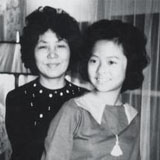 Rebekah Wang-Cheng with her mother, 1964