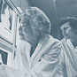 Dr. Helen Taussig examining an x-ray.