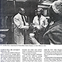 Article with typewritten text and a photo of Dr. Berry and two women.