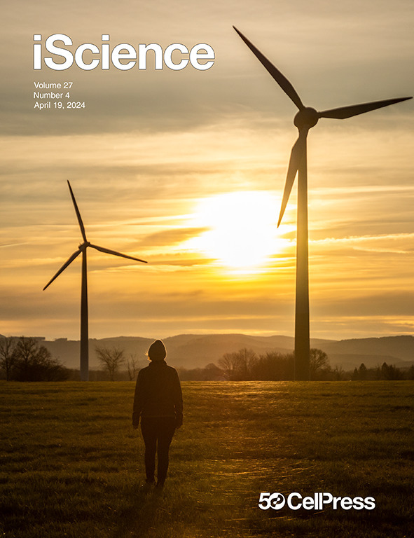 Cover image of iScience Journal volume 27