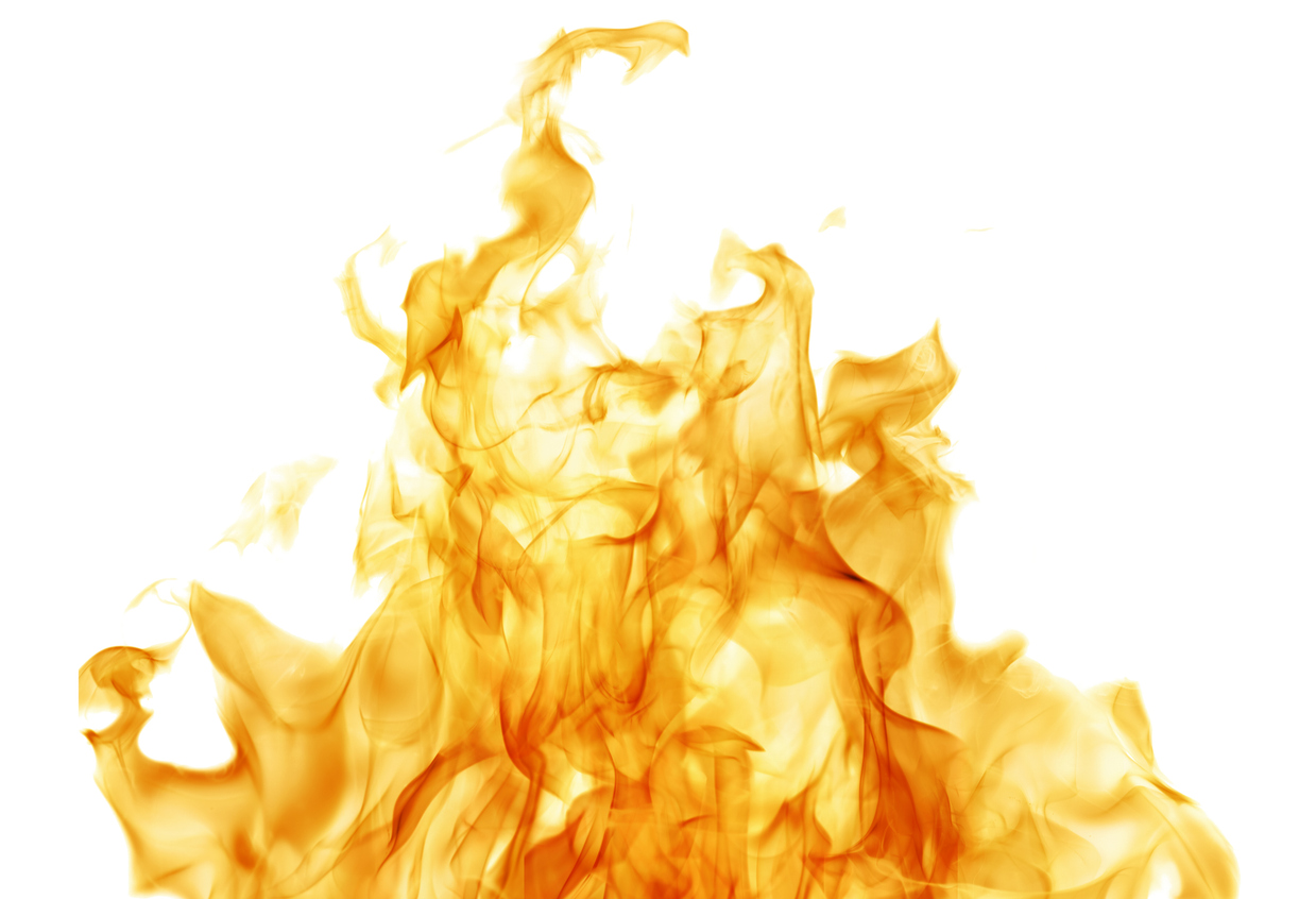 image of a fire.