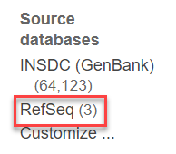 refseq limit