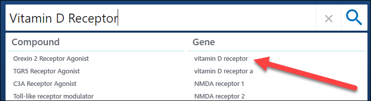 Image of vitamin D receptor search