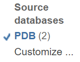 PDB under source databases