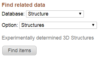 Find related data - struture