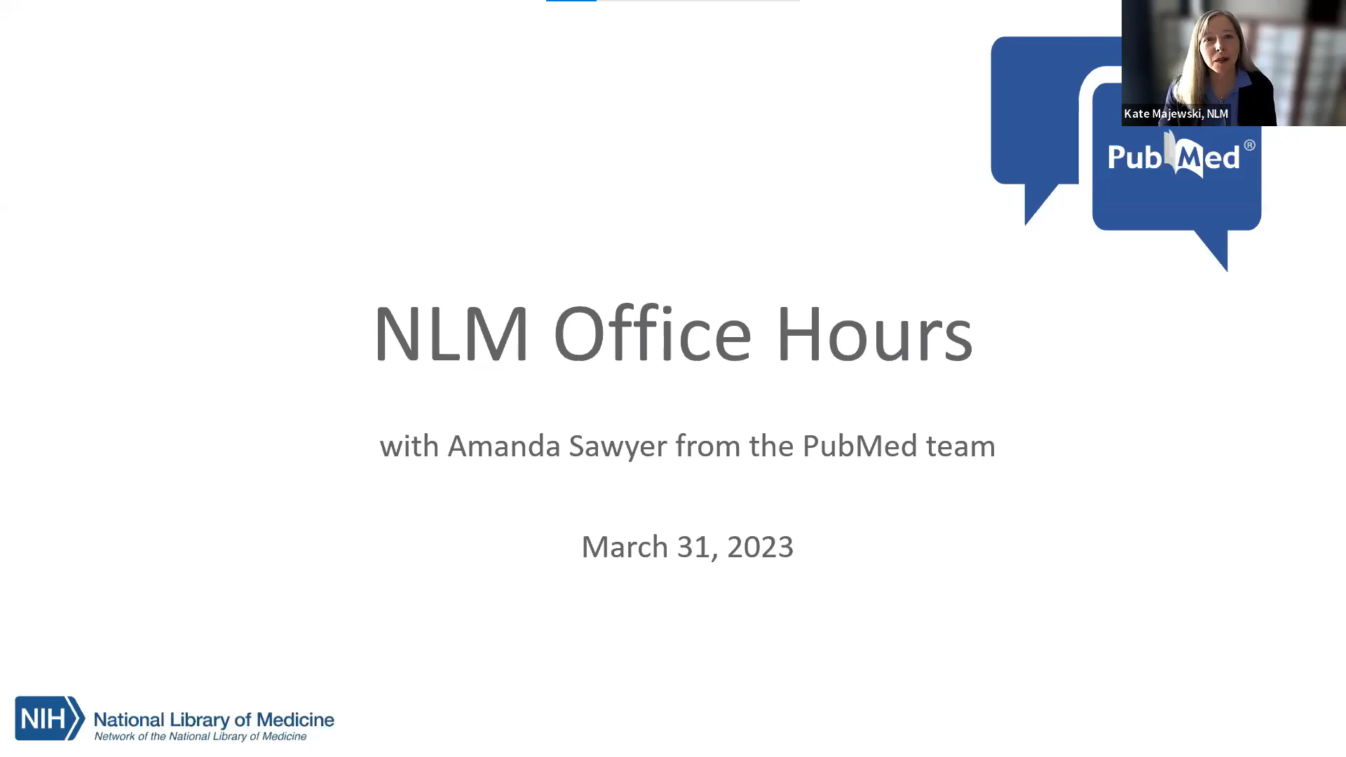 NLM Office Hours: Proximity Searching