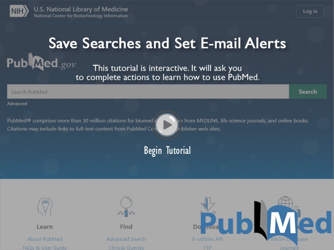 new window PubMed tutorial