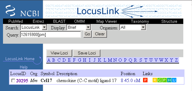 LocusLink Record