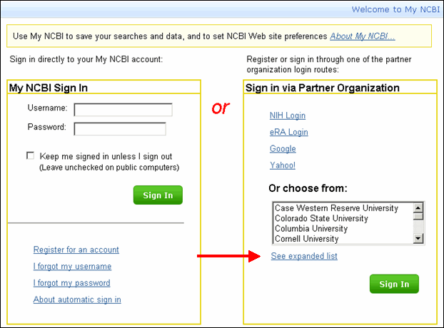 NCBI Account Login Changes FAQs - NCBI Insights