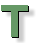 Drop cap graphic of letter T